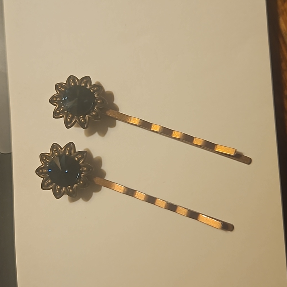 Jeweled Hair Pins